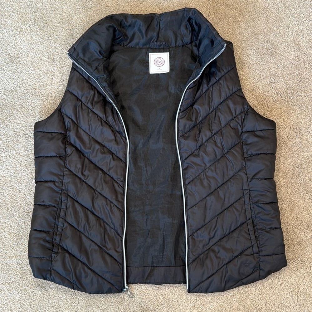So Black Vest XL